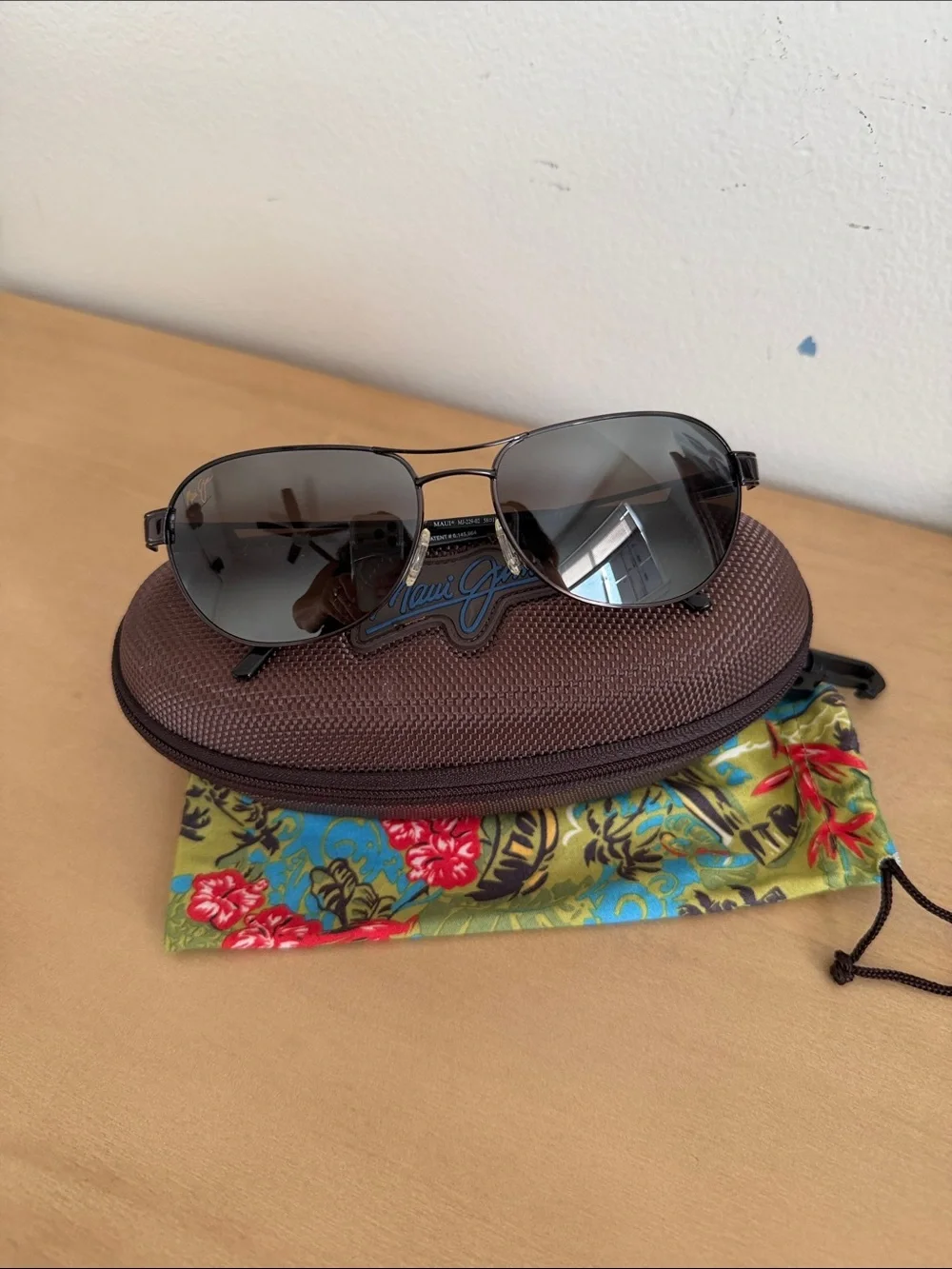 Maui Jim Mahina Polarized MJ 229-02 Sunglasses